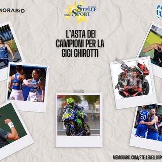 Stelle nello Sport, da Sinner a Rossi: all’asta i cimeli dei campioni per sostenere la Gigi Ghirotti