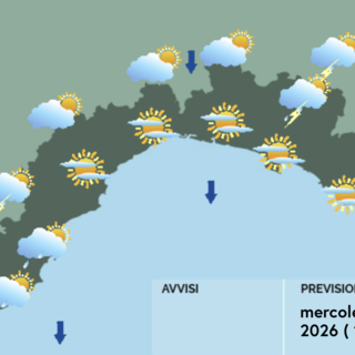 Meteo, torna l'instabilità sulla Liguria. Possibili piogge e raffiche di vento per i prossimi tre giorni