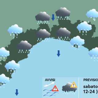 Meteo, rovesci intensi e temporali sul settore centrale ed occidentale