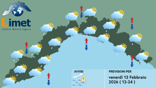 Meteo, al mattino cielo sereno su gran parte della Liguria