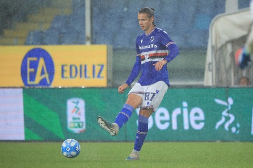 Ghilardi, suo il gol del momentaneo 1-1 (foto di Gabriele Siri)