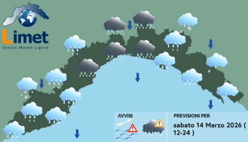 Meteo, rovesci intensi e temporali sul settore centrale ed occidentale