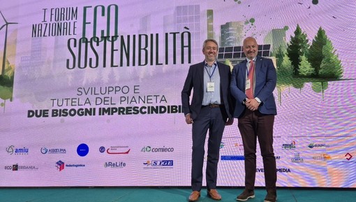 (A sinistra) l'Amministratore Delegato Stefano Frassetto e il Direttore Stefano Mordeglia