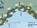 Meteo,  cieli sereni al mattino con nuvolosità crescente nelle ore centrali della giornata