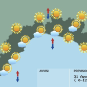 Meteo, giornata stabile e soleggiata su tutta la Liguria Meteo, giornata stabile e soleggiata su tutta la Liguria