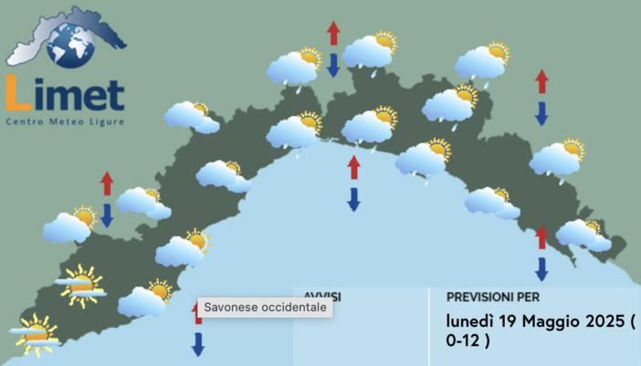 Meteo, tempo variabile sulla nostra regione con nuvolosità sparsa e locali piovaschi Meteo, tempo variabile sulla nostra regione con nuvolosità sparsa e locali piovaschi