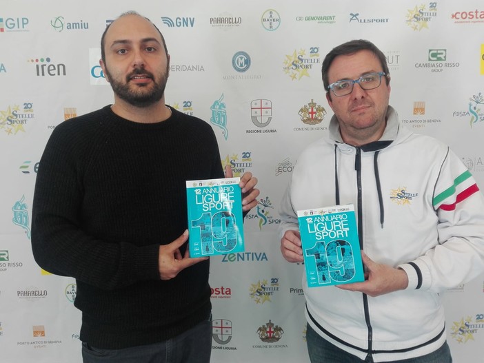 Stelle nello Sport "in tour" con il nuovo Annuario 2019 per incontrare dirigenti sportivi e tecnici liguri