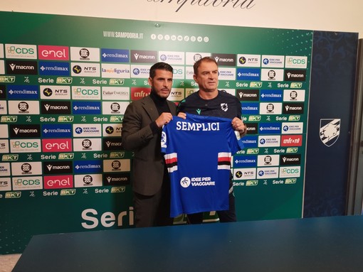 Samp, la ricetta di mister Semplici per ripartire: "Non voglio stravolgere niente, cercherò di dare valore a questi ragazzi"