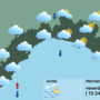 Meteo, al mattino cielo nuvoloso con piogge deboli o moderate tra Genova e il medio Levante