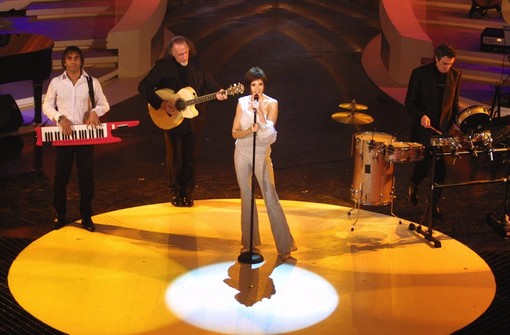 I Matia Bazar a Sanremo nel 2002