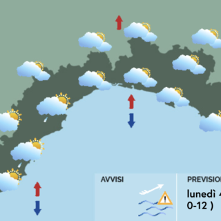 Meteo, arriva la pioggia sulla Liguria: prime precipitazioni a Ponente e sul centro della regione