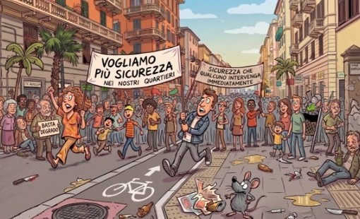 Il volantino diffuso dai comitati di quartiere Il volantino diffuso dai comitati di quartiere