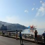 Rapallo, vento forte nella notte: modificato il programma della sparata di mezzogiorno Rapallo, vento forte nella notte: modificato il programma della sparata di mezzogiorno