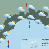 Meteo, arriva la pioggia sulla Liguria: prime precipitazioni a Ponente e sul centro della regione