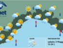 Meteo, annuvolamenti sparsi e velature su tutta la regione