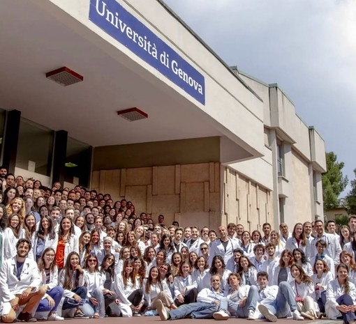 Studenti della Facoltà di Medicina dell'Università di Genova