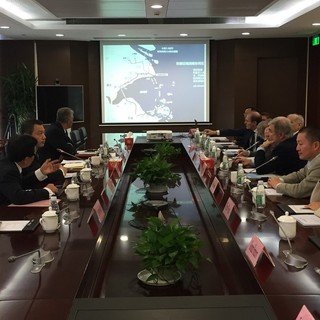 Genova nel mondo, il sindaco Bucci in visita Shangai