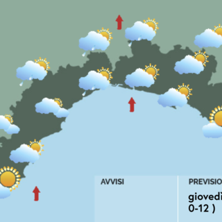 Meteo, nuvole e rovesci al mattino sul settore centrale, con miglioramento nel corso della giornata