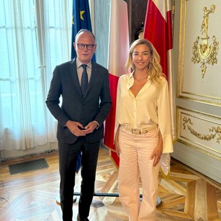 Relazioni nternazionali, incontro ia Palazzo Tursi tra Salis e il sindaco di Le Havre Édouard Philippe Relazioni nternazionali, incontro ia Palazzo Tursi tra Salis e il sindaco di Le Havre Édouard Philippe
