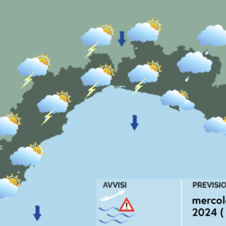 Meteo, aumento dell’instabilità sulla Liguria