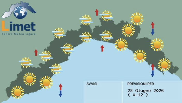 Meteo, un'altra giornata con annunciati disagi fisiologici per il caldo
