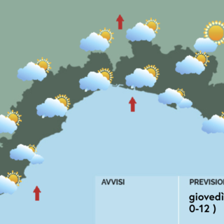Meteo, piogge deboli tra Genova e Savona durante la mattinata