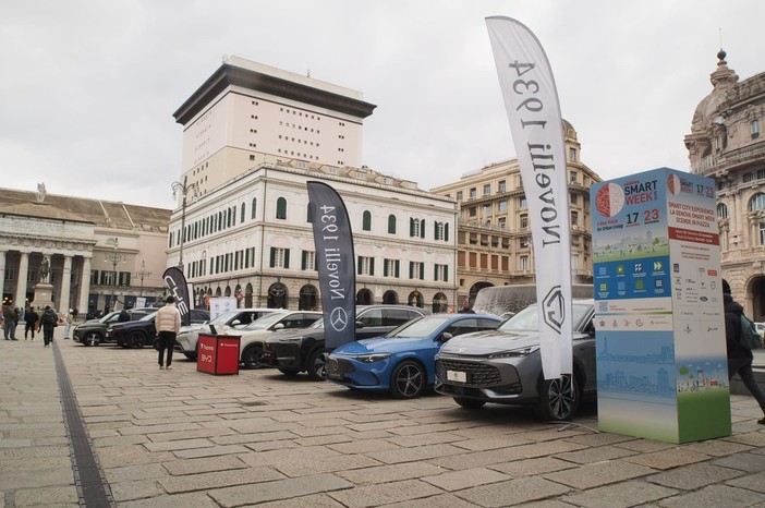 Genova Smart Week, al via in piazza De Ferrari la Smart City Experience