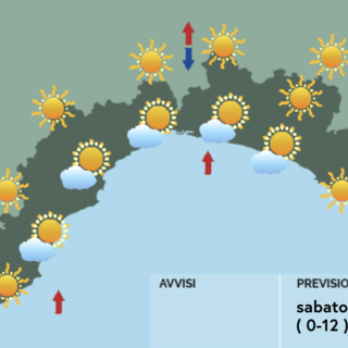 Meteo, mattinata con cielo sereno su tutta la Liguria