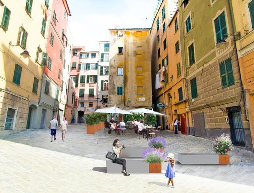 Parte la riqualificazione di cinque piazze genovesi: oltre 320.000 euro per i Caruggi (FOTO) Parte la riqualificazione di cinque piazze genovesi: oltre 320.000 euro per i Caruggi (FOTO)