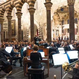 Cattedrale di San Lorenzo esaurita per il concerto promosso dalla Fondazione Friends of Genoa