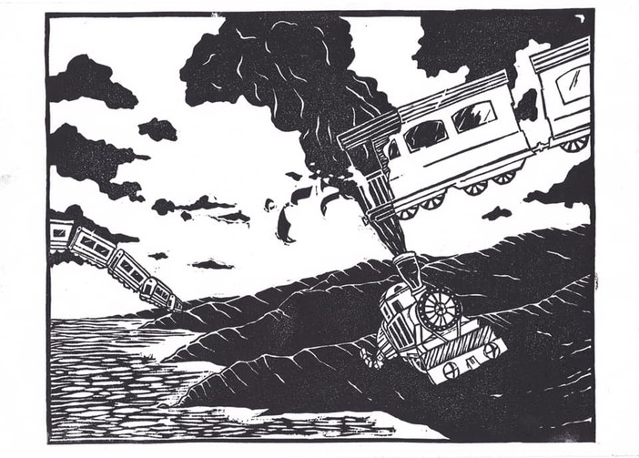 Bogliasco: nella saletta d'arte della stazione la mostra "Segni di poesia"