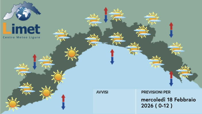 Meteo, giornata di nuvolosità in aumento con nuove precipitazioni in arrivo