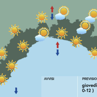 Meteo, giornata prevalentemente soleggiata sulla Liguria Meteo, giornata prevalentemente soleggiata sulla Liguria