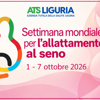 Settimana mondiale per l'allattamento al seno: oltre sedici iniziative aperte nelle Case della Comunità della Liguria dall'1 al 7 ottobre Settimana mondiale per l'allattamento al seno: oltre sedici iniziative aperte nelle Case della Comunità della Liguria dall'1 al 7 ottobre