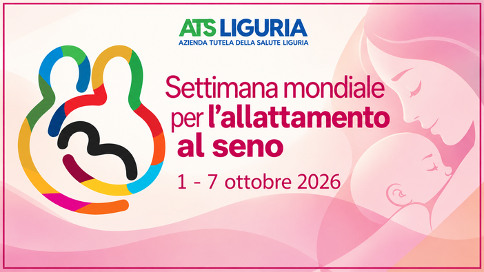 Settimana mondiale per l'allattamento al seno: oltre sedici iniziative aperte nelle Case della Comunità della Liguria dall'1 al 7 ottobre Settimana mondiale per l'allattamento al seno: oltre sedici iniziative aperte nelle Case della Comunità della Liguria dall'1 al 7 ottobre