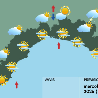 Meteo, al mattino cieli sereni su gran parte della Liguria