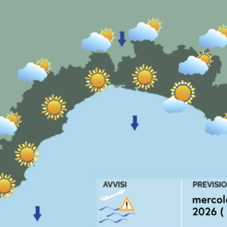 Meteo, temporaneo miglioramento sulla Liguria dopo le piogge