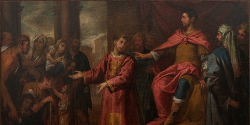 Cultura, a Palazzo Bianco torna a splendere la Pala di Giovanni Andrea De Ferrari