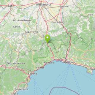 Valle Stura, lieve scossa di terremoto all’alba: magnitudo 2.0 nell’entroterra genovese