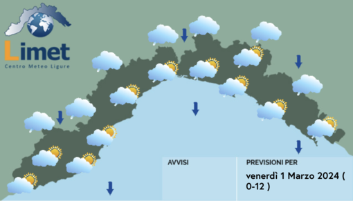 Meteo, oggi e domani ancora instabilità sulla Liguria Meteo, oggi e domani ancora instabilità sulla Liguria