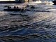 Staglieno: si allaga Piazzale Parenzo, ma la zona resta senz'acqua (VIDEO)