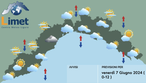 Meteo, ancora nubi base sulle coste liguri Meteo, ancora nubi base sulle coste liguri