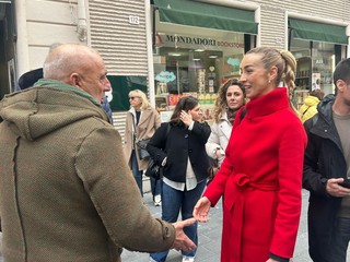 La visita di Silvia Salis a Sestri Ponente