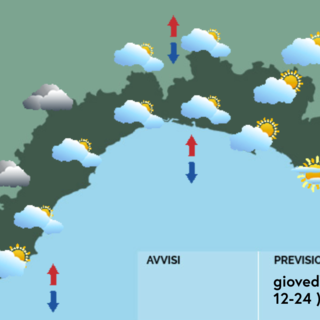 Meteo, al mattino nuvolosità sparsa su gran parte della Liguria Meteo, al mattino nuvolosità sparsa su gran parte della Liguria