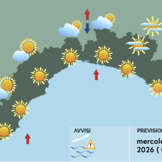 Meteo, cielo sereno su gran parte della Liguria Meteo, cielo sereno su gran parte della Liguria