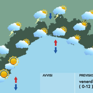Meteo, temporali sull’entroterra e possibili piogge sulla costa Meteo, temporali sull’entroterra e possibili piogge sulla costa