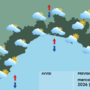 Meteo, mattinata nuvolosa con possibili rovesci sul centro della Liguria