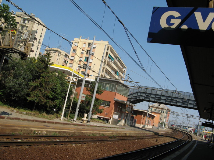 La stazione ferroviaria di Genova Voltri al centro della rissa tra sabato e domenica La stazione ferroviaria di Genova Voltri al centro della rissa tra sabato e domenica