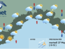 Meteo, giornata nuvolosa e con possibili piogge sparse Meteo, giornata nuvolosa e con possibili piogge sparse