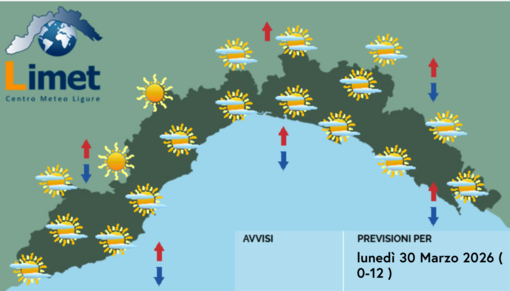 Meteo, al mattino cieli sereni su gran parte della Liguria Meteo, al mattino cieli sereni su gran parte della Liguria